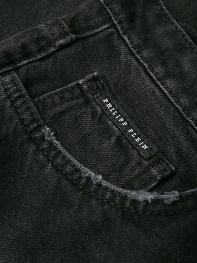 Shop Philipp Plein Original Boyfriend Jeans In Black