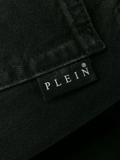 Shop Philipp Plein Original Boyfriend Jeans In Black