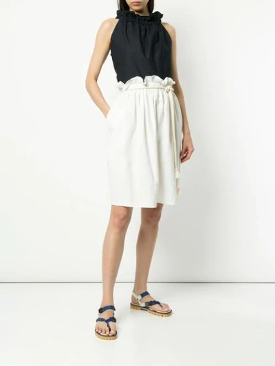 Shop Atlantique Ascoli Rope Skirt In White
