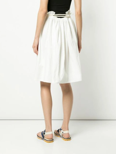 Shop Atlantique Ascoli Rope Skirt In White