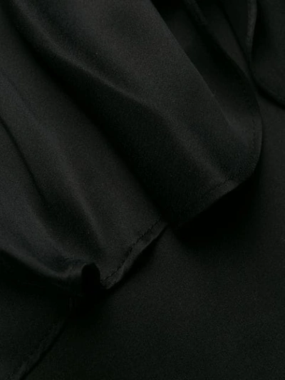 Shop Zimmermann Espionage Flounce Dress In Black
