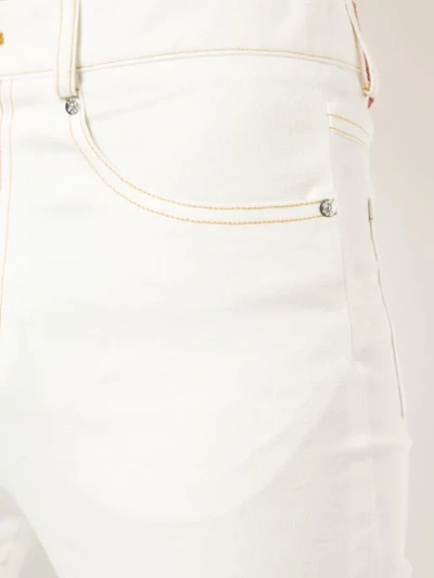 Shop Area Slim Fit Skinny Jeans In White