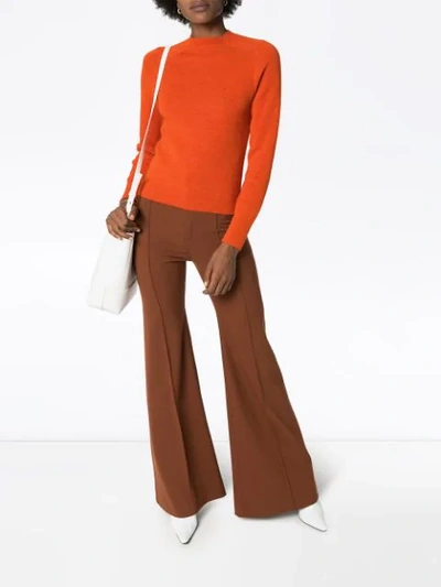 Shop Carcel Knitted Jumper In Orange