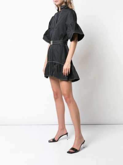 Shop Alexis Mariano Short Dress In Black