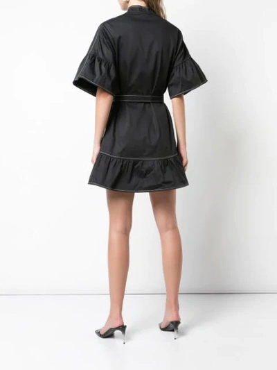 Shop Alexis Mariano Short Dress In Black