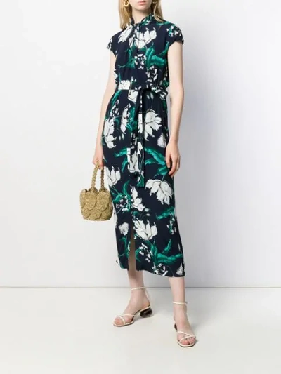 ERDEM FINN DRESS - 蓝色