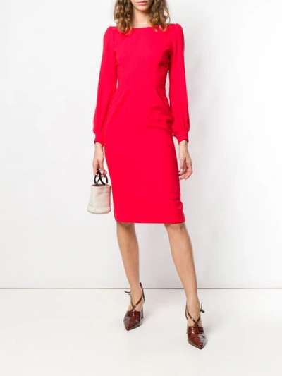 Shop Goat Harper Dress In Red