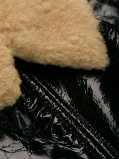Kassl Reversible Oversized Coat In Black
