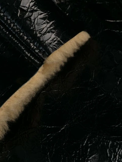 Kassl Reversible Oversized Coat In Black