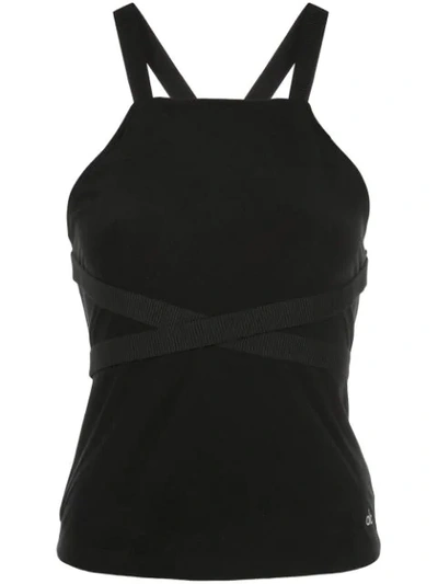 Shop Alo Yoga Harness Tank Top In Black