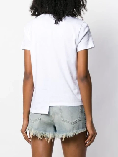 Shop Loewe Asymmetric Hem T In White