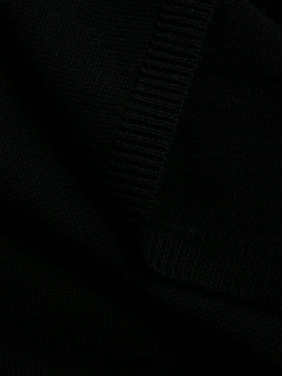 Shop Allude Roll Neck Jumper In 90 Black