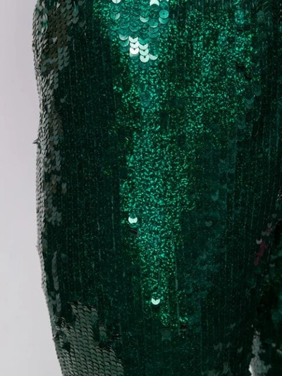 P.a.r.o.s.h Sequin Embellished Trousers In Green