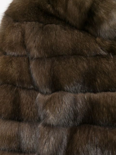 Shop Liska Romea Fur Jacket In Natur
