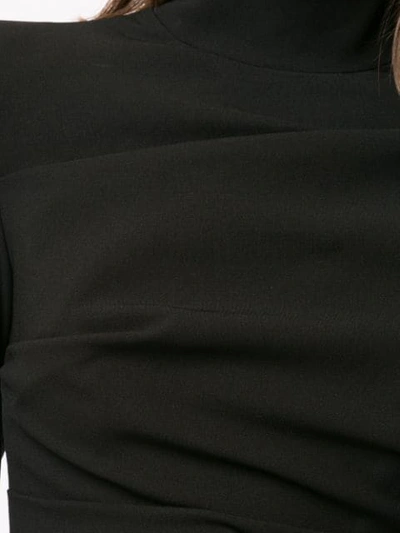 Shop Alex Perry 'pierce' Kleid In Black