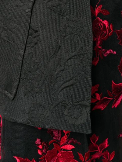Shop Antonio Marras Asymmetric Layered Skirt In Black