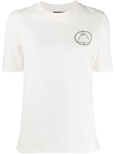Shop J. Lindeberg Monique T-shirt In White