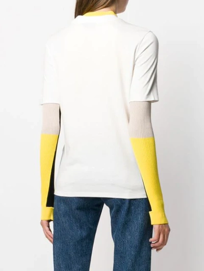 Shop J. Lindeberg Monique T-shirt In White