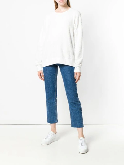 Shop 6397 Oversized Fit Jumper - White