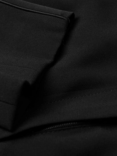 Shop Galvan Tuxedo Trousers In Black
