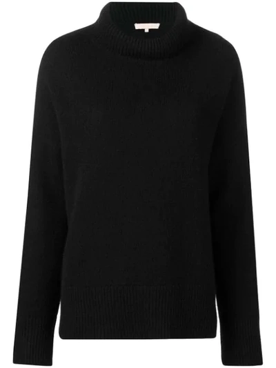 Shop Vanessa Bruno Athé Vanessa Bruno Oversized Roll Neck Sweater - Black