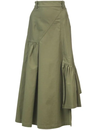 Shop 3.1 Phillip Lim / フィリップ リム 3.1 Phillip Lim Utility Belted Skirt - Green