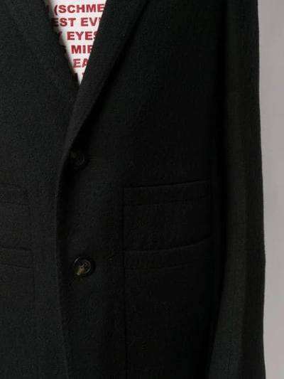 Shop Rick Owens Neue Coat In Black