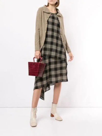 Forme D'expression Boxy Cardigan In Yellow