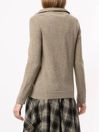 Forme D'expression Boxy Cardigan In Yellow