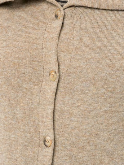 Forme D'expression Boxy Cardigan In Yellow