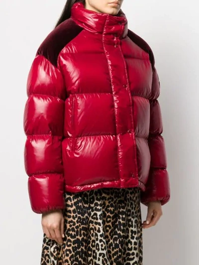 Shop Moncler Chouette Jacket In Red