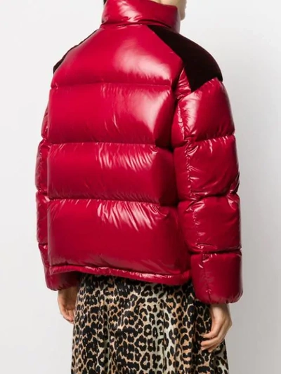 Shop Moncler Chouette Jacket In Red