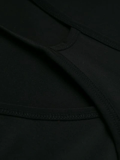 Shop Alexander Wang Logo Print Cami Dress In Black
