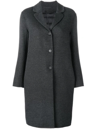 Shop Max Mara 's  Relaxed Chesterfield Coat - Grey