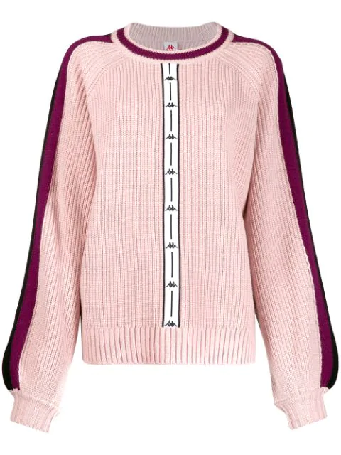 pink kappa sweater