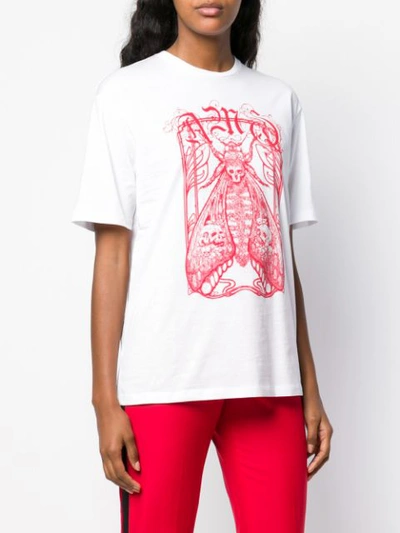Alexander Mcqueen White Oversized T-shirt In White