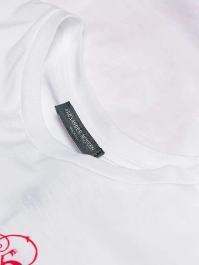 Alexander Mcqueen White Oversized T-shirt In White