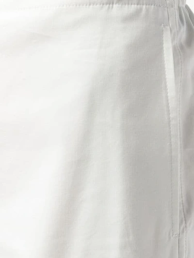 Shop Theory High-waist Flared Trousers In White