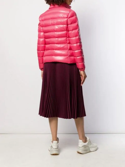 Shop Moncler Puffer Jacket In Pink