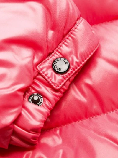 Shop Moncler Puffer Jacket In Pink