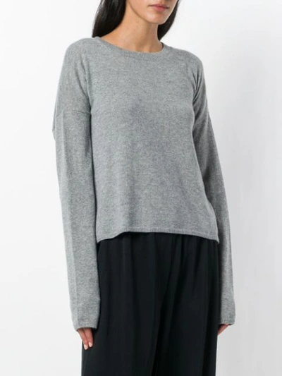 Shop Iris Von Arnim Knit Sweater - Grey