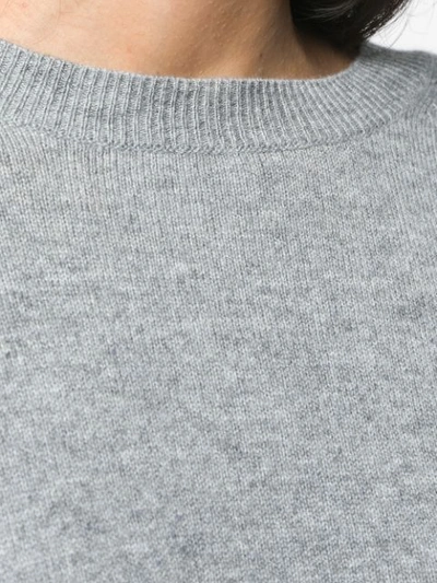 Shop Iris Von Arnim Knit Sweater - Grey