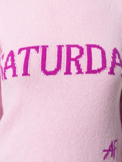 Shop Alberta Ferretti Saturday Sweater In Pink