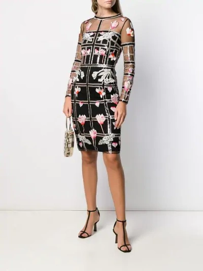 Shop Temperley London Lola Dress In Black