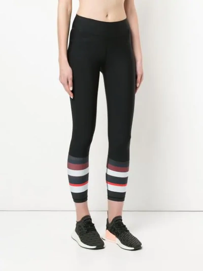 Shop The Upside Colour Stripe Leggings In Black