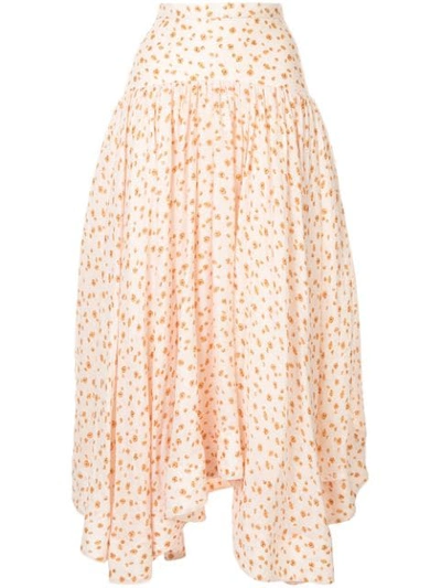 Shop Acler Linton Skirt In Neutrals