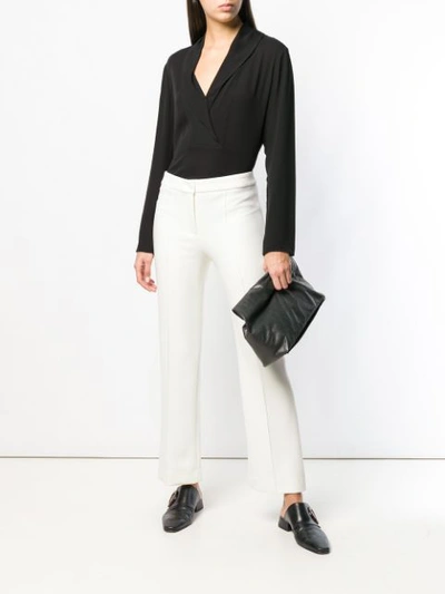 Shop Theory Tailored Trousers In White