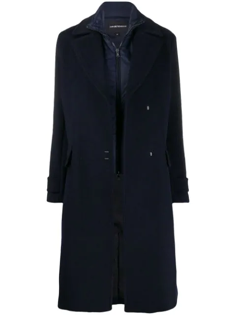 giorgio armani wool coat