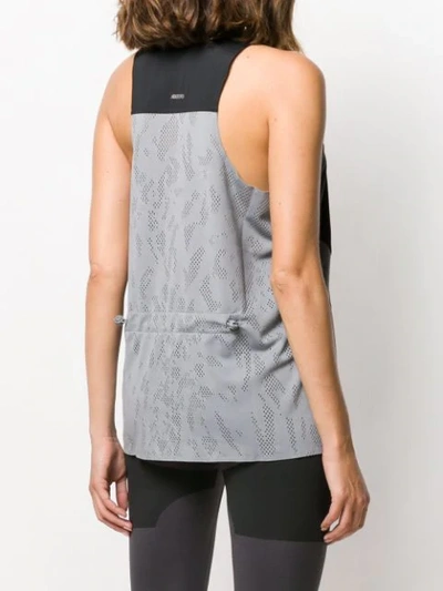 Shop Adidas By Stella Mccartney Perforated Details Tank Top In Black