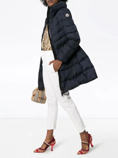 MONCLER MIRIELON QUILTED-DOWN COAT - 蓝色